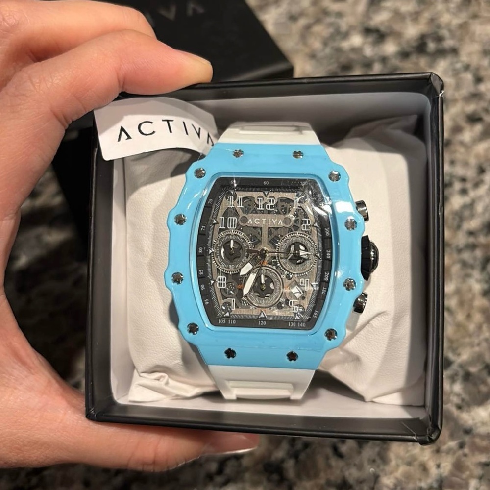 Activa X Invicta Men's Watch w/ Skeleton Dial - 44.3mm, NWT
